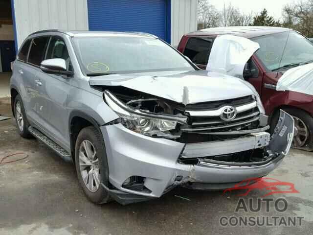 TOYOTA HIGHLANDER 2015 - 5TDJKRFH5FS199455