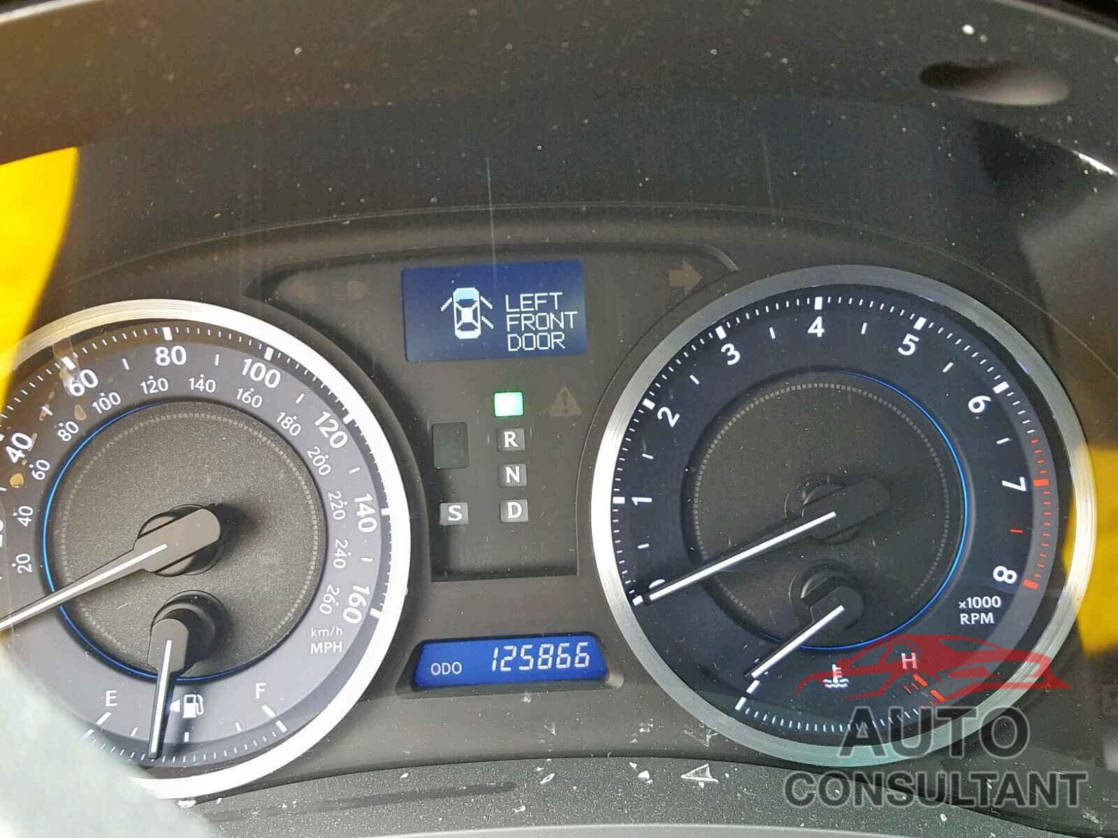 LEXUS IS 250 2012 - JTHBF5C28C5184823