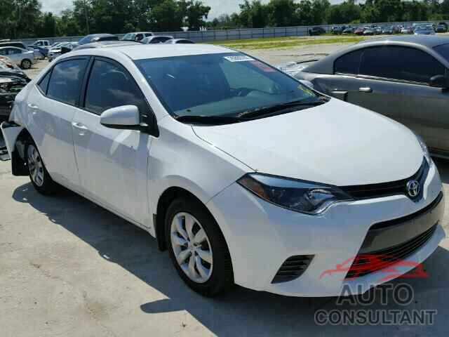 TOYOTA COROLLA 2016 - 2T1BURHE8GC616322