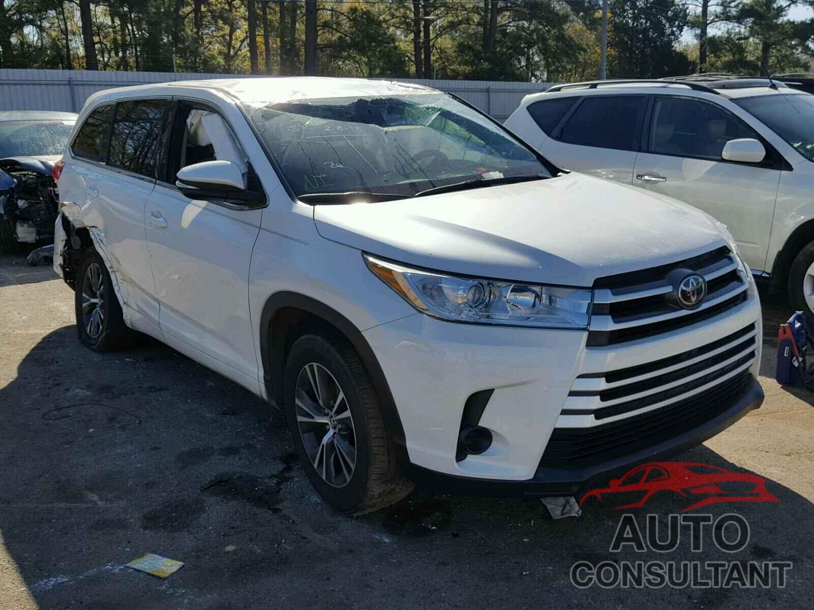 TOYOTA HIGHLANDER 2017 - 5TDZARFH7HS027968
