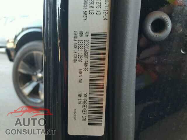 DODGE CHALLENGER 2015 - 2C3CDZAGXFH740486