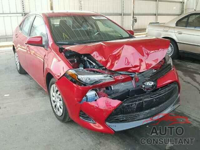 TOYOTA COROLLA 2017 - 2T1BURHE8HC819230