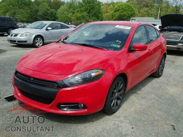 DODGE DART 2016 - 1C3CDFBB7GD625294