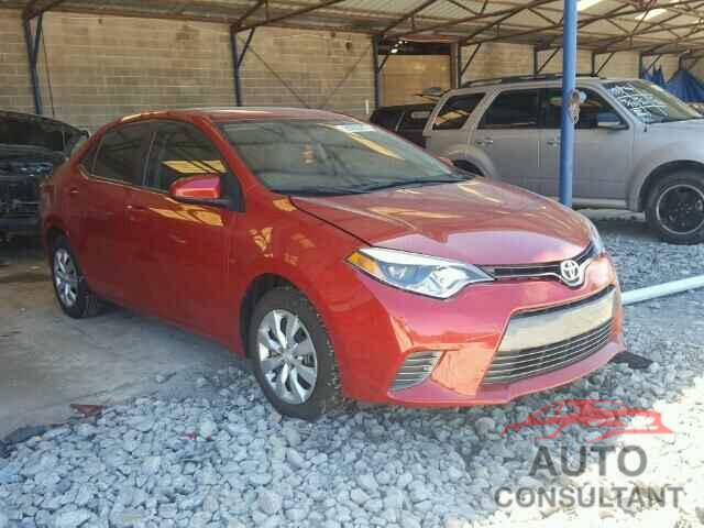 TOYOTA COROLLA 2015 - 2T1BURHE2FC299460