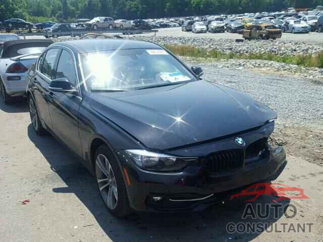 BMW 3 SERIES 2017 - WBA8B9G58HNU49781