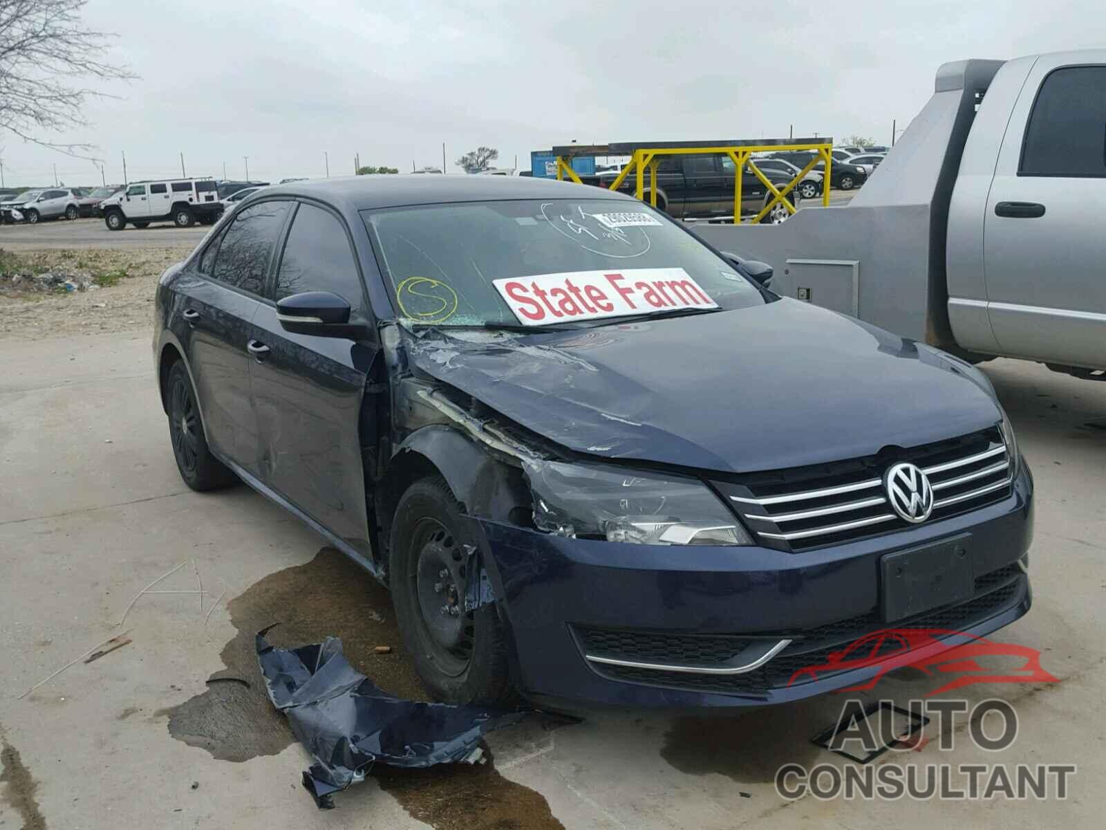 VOLKSWAGEN PASSAT 2015 - 1VWAS7A34FC011605
