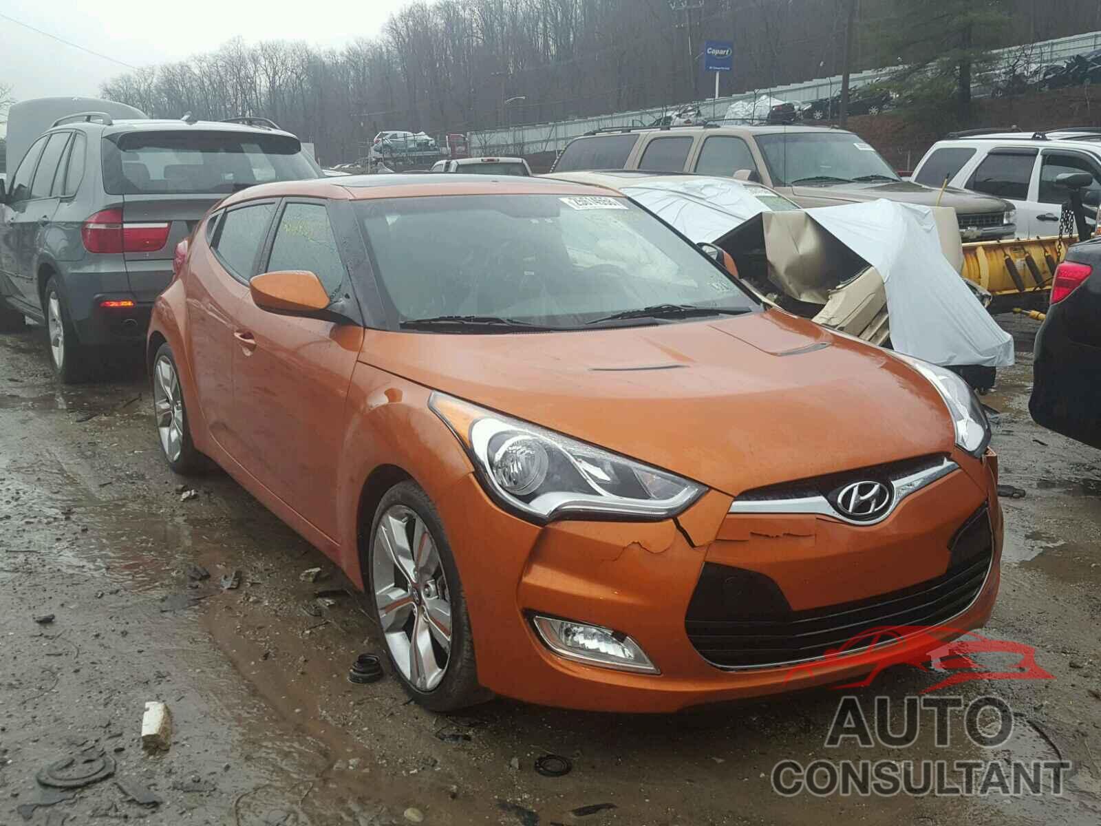 HYUNDAI VELOSTER 2015 - KMHTC6AD9FU221165