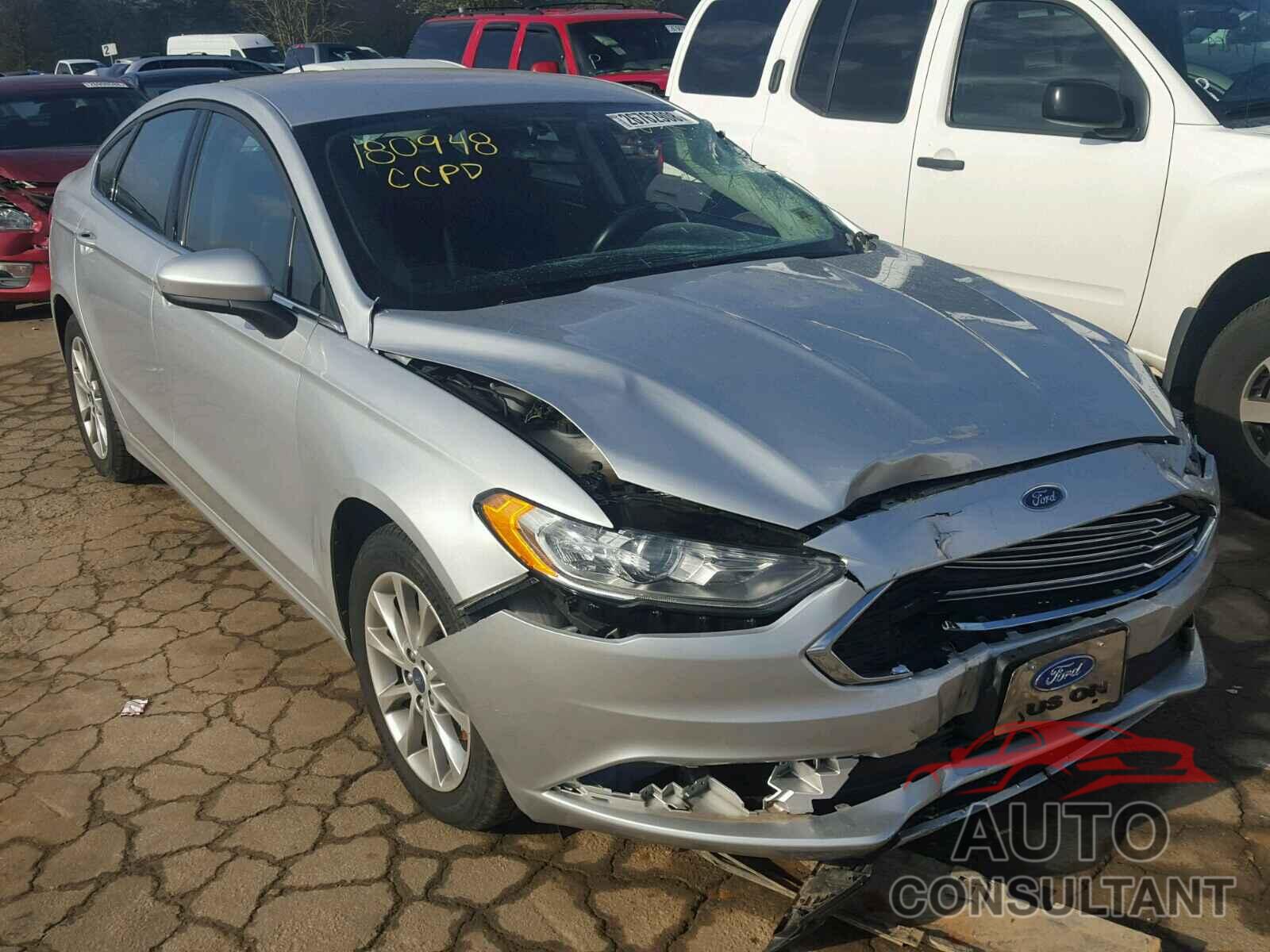 FORD FUSION 2017 - 3FA6P0H78HR174861