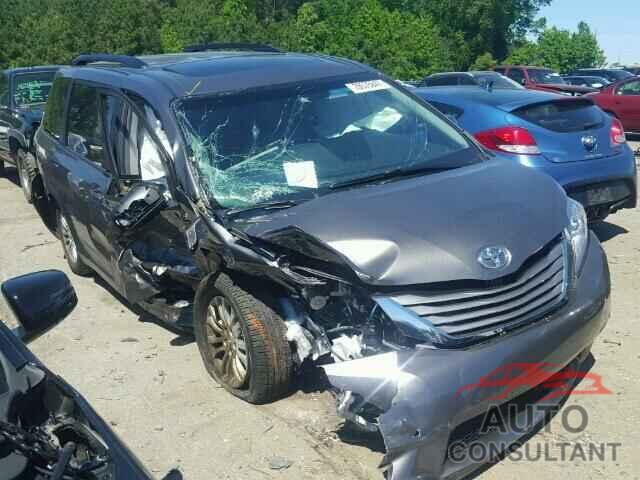 TOYOTA SIENNA 2017 - 5TDYZ3DC0HS822580