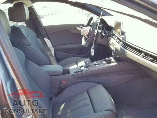 AUDI A4 2017 - WAULNAF48HN010236