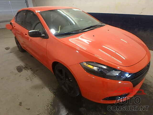 DODGE DART 2015 - 1C3CDFBBXFD415870