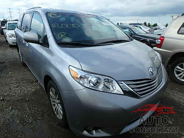 TOYOTA SIENNA 2015 - 5TDYK3DC0FS541316