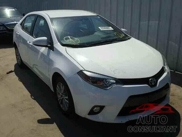 TOYOTA COROLLA 2015 - 5YFBURHEXFP308860