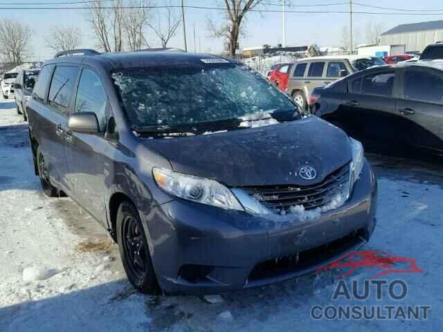 TOYOTA SIENNA 2017 - 5TDJZ3DC7HS152169