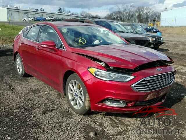 FORD FUSION 2017 - 3FA6P0HD9HR188953