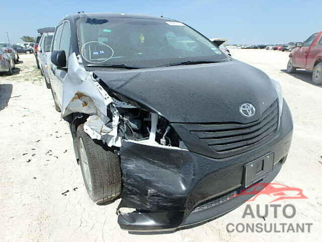 TOYOTA SIENNA 2015 - 5TDZK3DC1FS550854