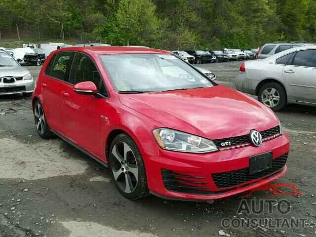 VOLKSWAGEN GTI 2015 - 3VW4T7AU4FM034822