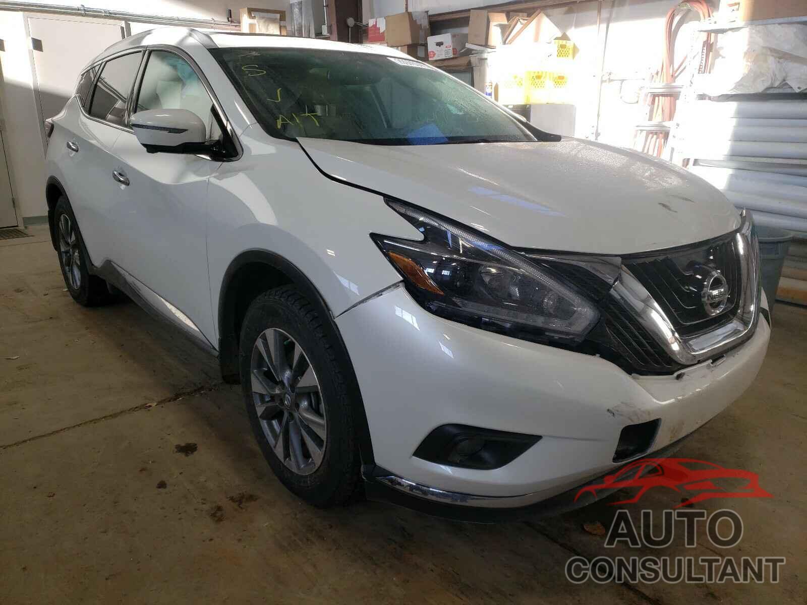 NISSAN MURANO 2018 - 5N1AZ2MH5JN102142