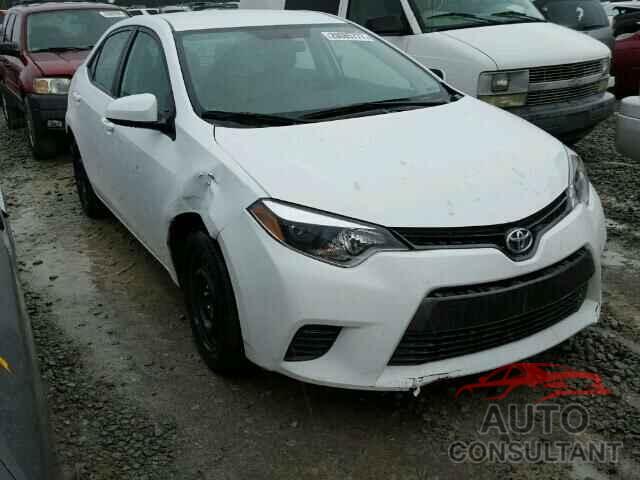 TOYOTA COROLLA 2016 - 2T1BURHE3GC662737