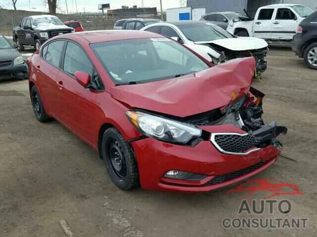 KIA FORTE 2015 - KNAFX4A63F5413443