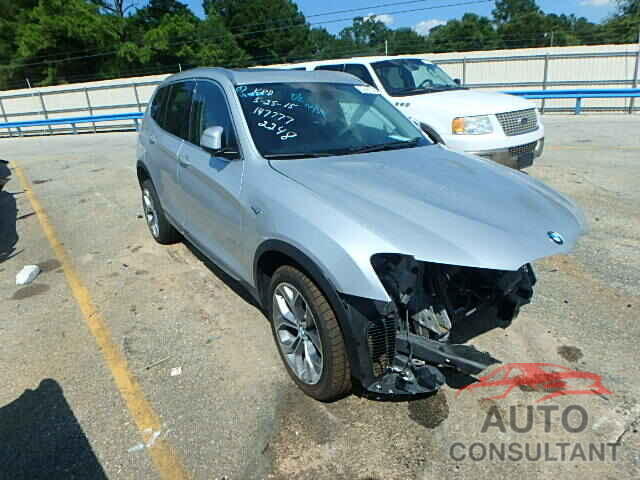 BMW X3 2015 - 5UXWX9C58F0D62248