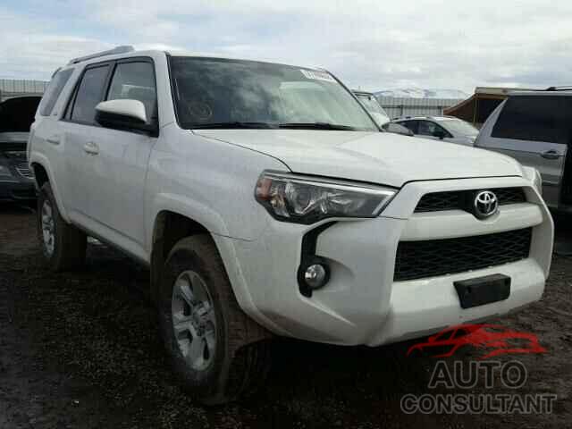 TOYOTA 4RUNNER 2016 - JTEBU5JR4G5375583