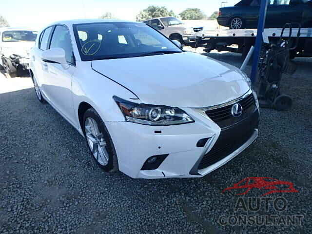 LEXUS CT 200 2015 - JTHKD5BHXF2233425