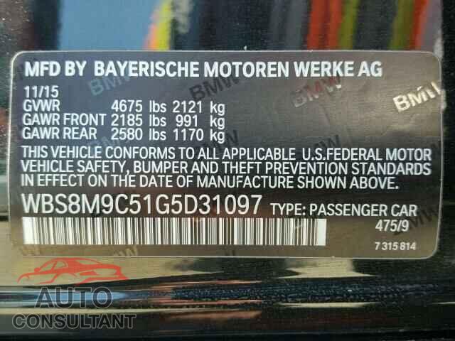 BMW M3 2016 - WBS8M9C51G5D31097