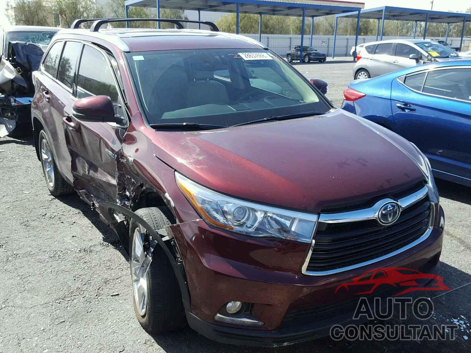 TOYOTA HIGHLANDER 2015 - 5TDDCRFH4FS009008