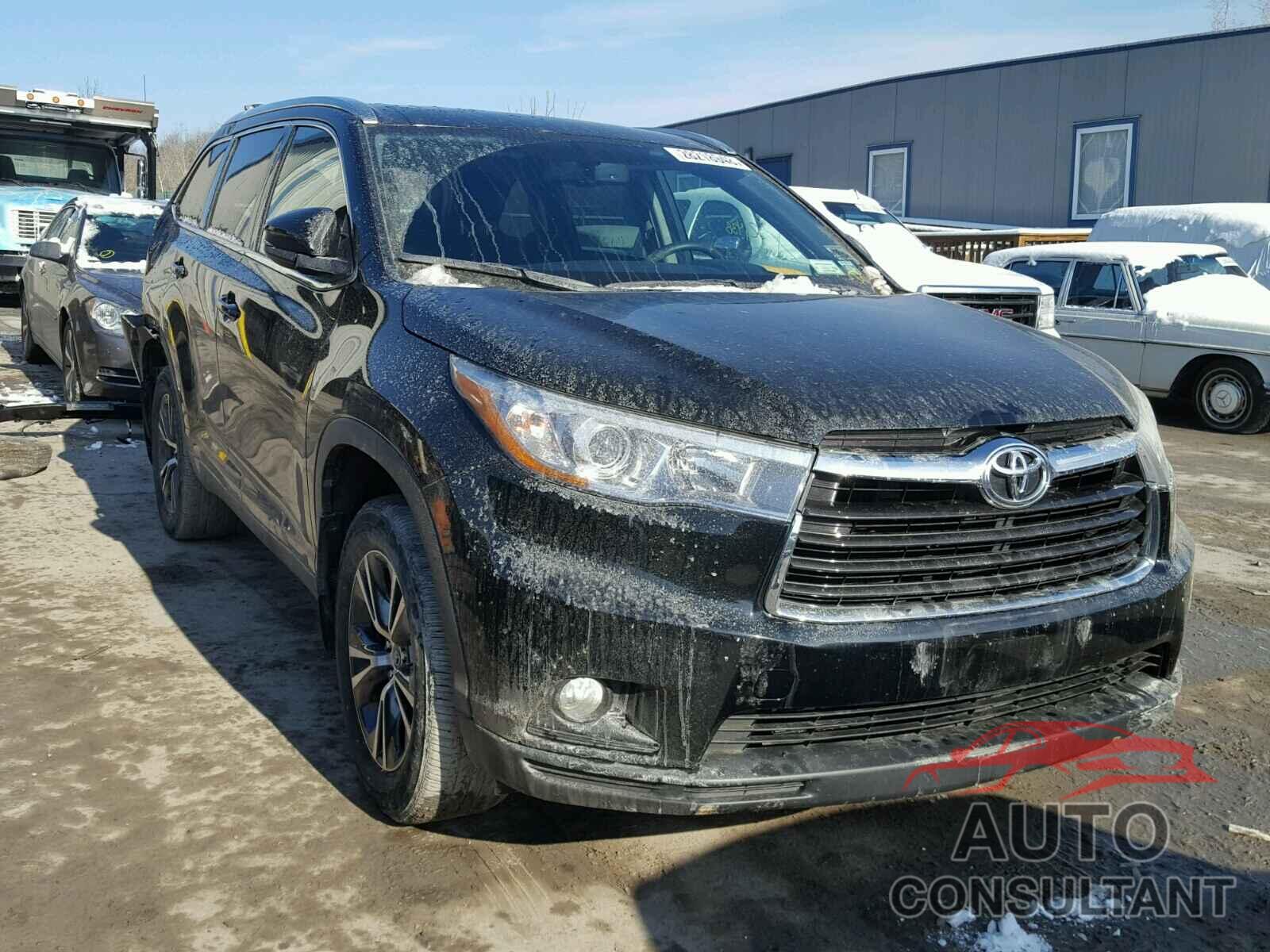 TOYOTA HIGHLANDER 2016 - 5TDJKRFH7GS326708