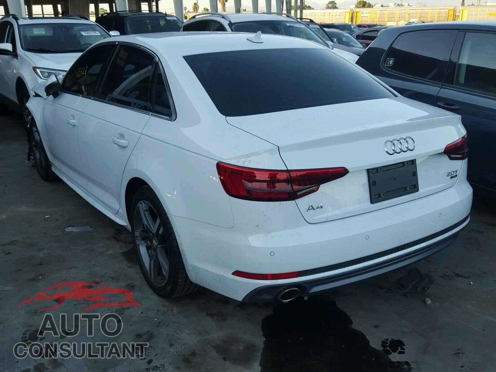 AUDI A4 2017 - WAULMAF4XHN069453