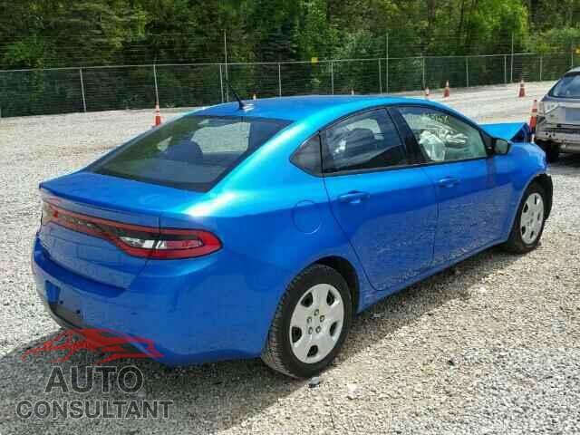 DODGE DART 2016 - 1C3CDFAA8GD519526