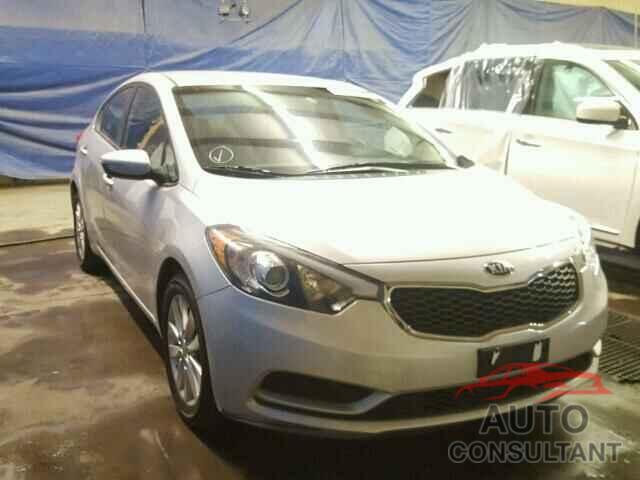 KIA FORTE 2016 - KNAFX4A67G5490219