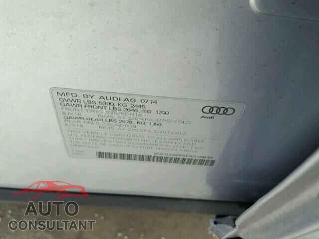 AUDI Q5 2015 - WA1LFAFP8FA018846