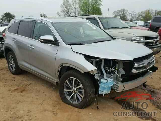 TOYOTA HIGHLANDER 2017 - 5TDKZRFH7HS193286