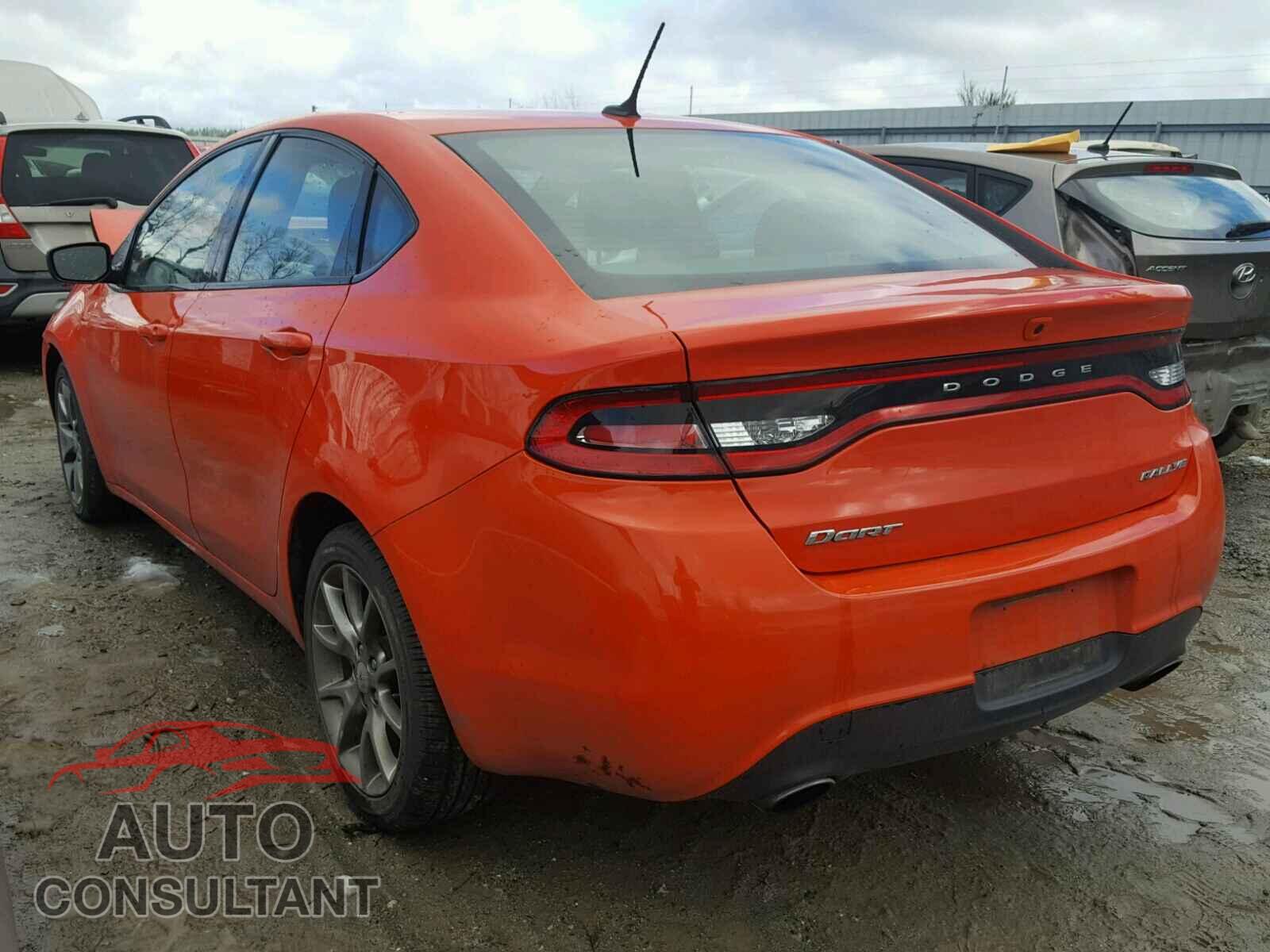 DODGE DART 2015 - 1C3CDFBB0FD243610