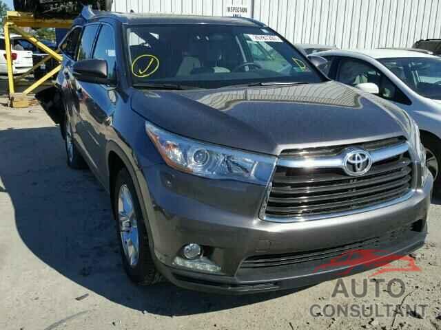 TOYOTA HIGHLANDER 2015 - 5TDDKRFH4FS073200