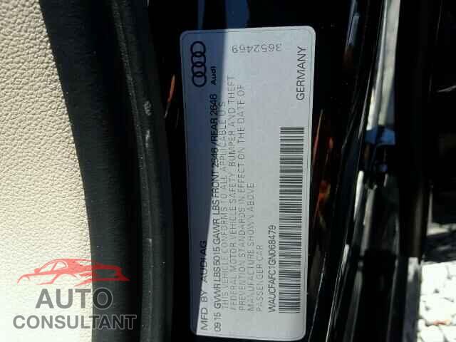 AUDI A6 2016 - WAUCFAFC1GN068479