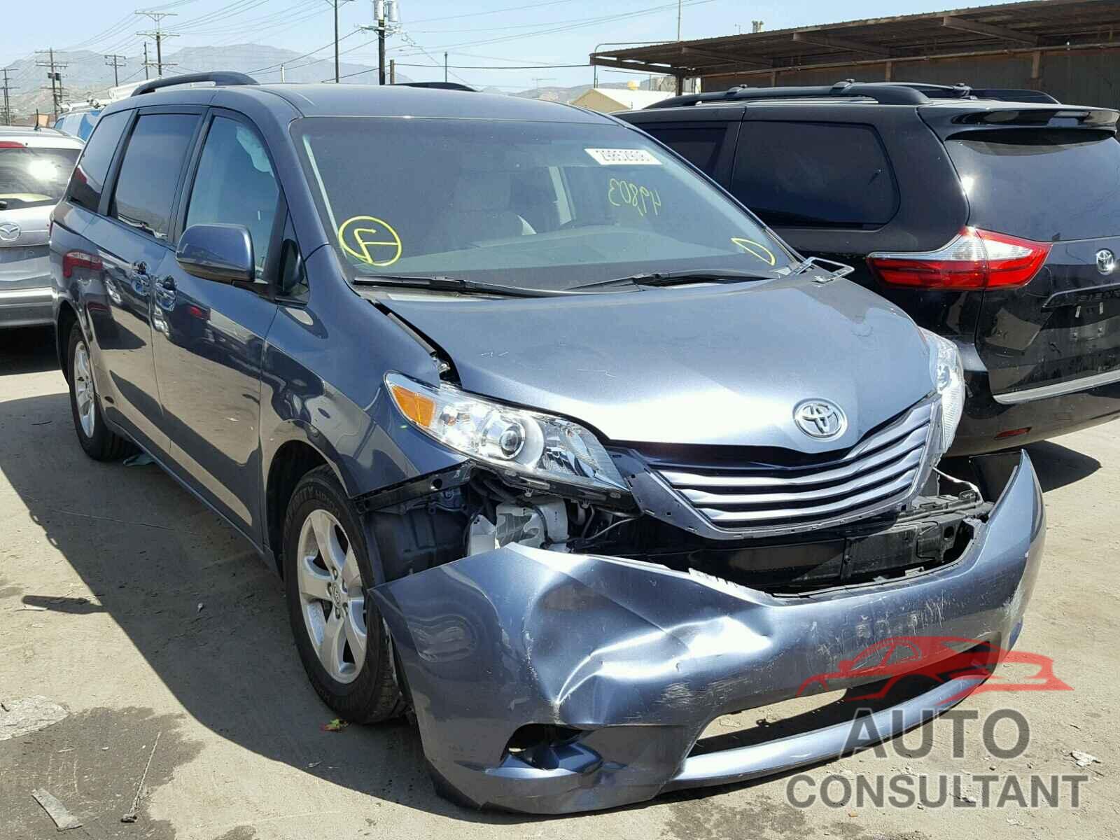 TOYOTA SIENNA 2015 - 5TDKK3DC4FS609039