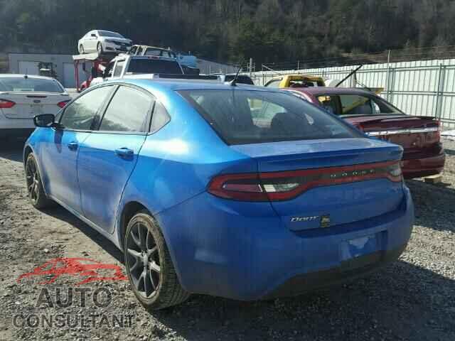 DODGE DART 2016 - 1C3CDFAA2GD607603