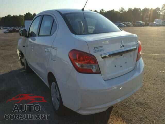 MITSUBISHI MIRAGE 2017 - ML32F3FJ9HHF14893