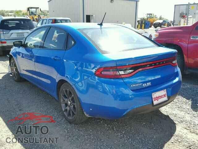 DODGE DART 2016 - 1C3CDFAA5GD607806