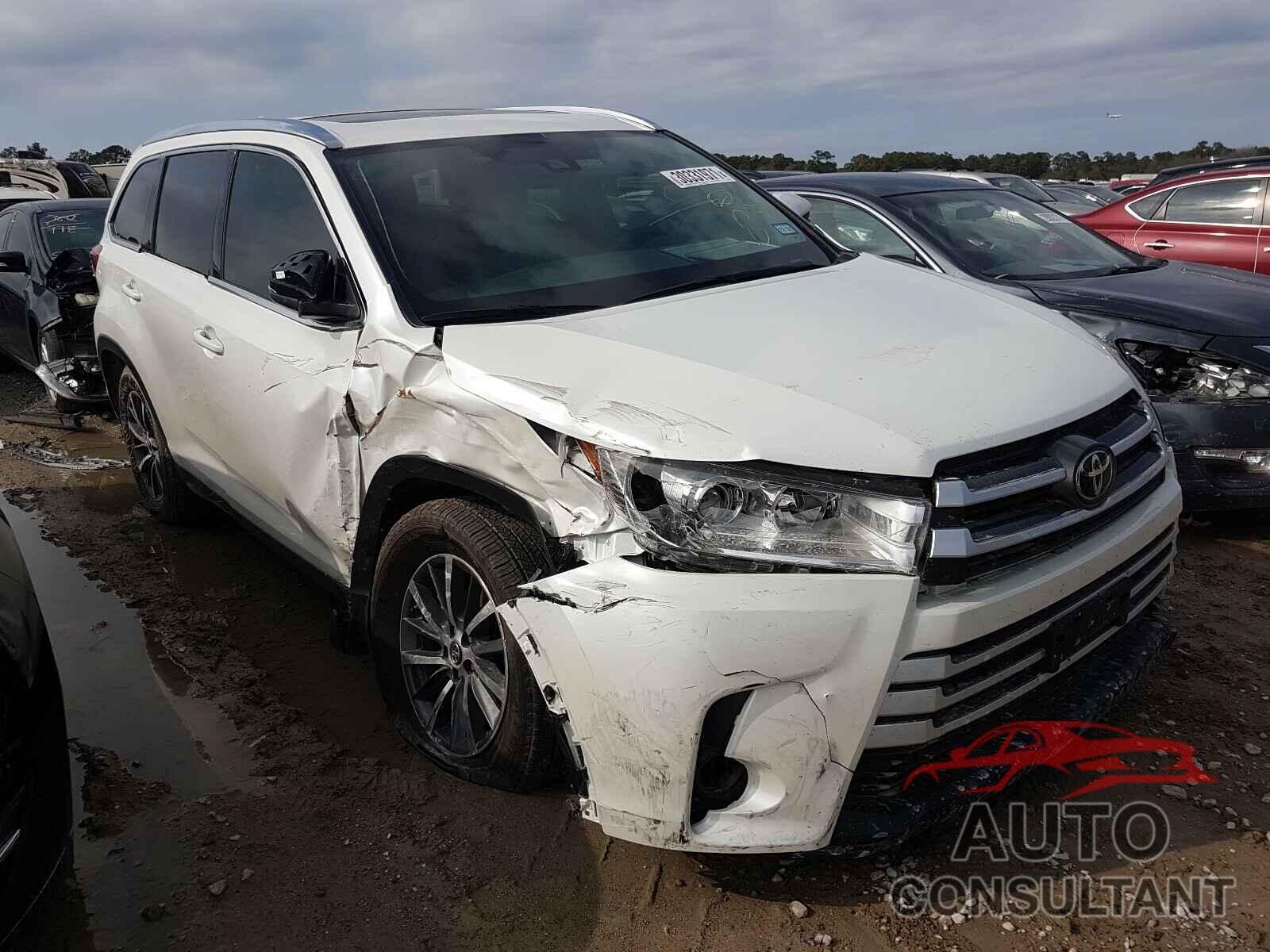 TOYOTA HIGHLANDER 2019 - 5TDKZRFH7KS349706