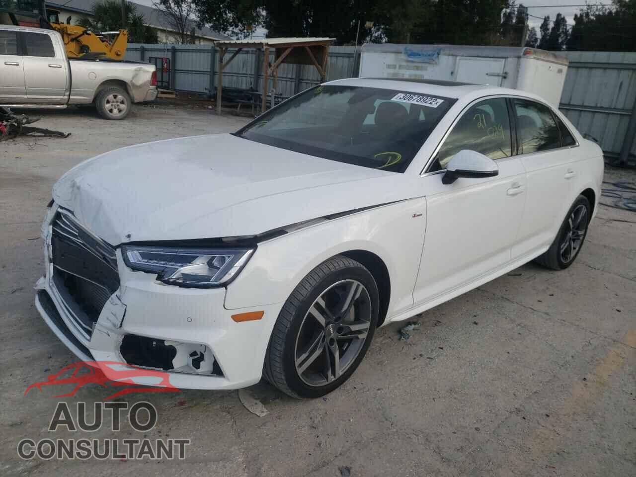 AUDI A4 2018 - WAUENAF42JA198600