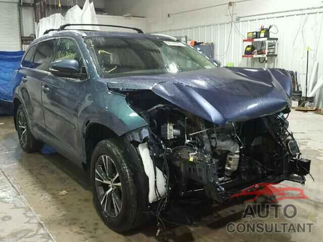 TOYOTA HIGHLANDER 2016 - 5TDJKRFH8GS324174