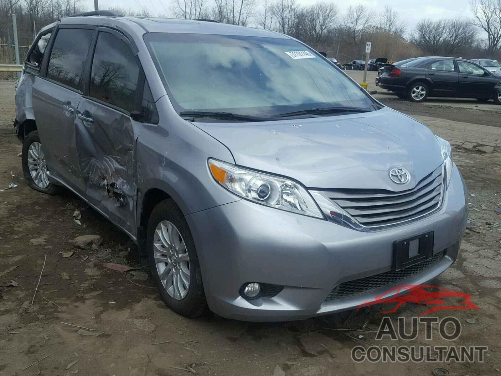 TOYOTA SIENNA 2017 - 5TDYZ3DC4HS789759