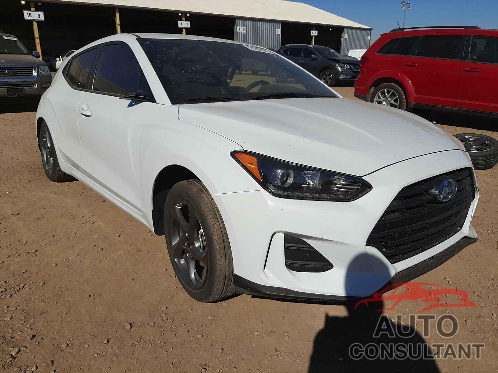 HYUNDAI VELOSTER 2019 - KMHTG6AFXKU009469