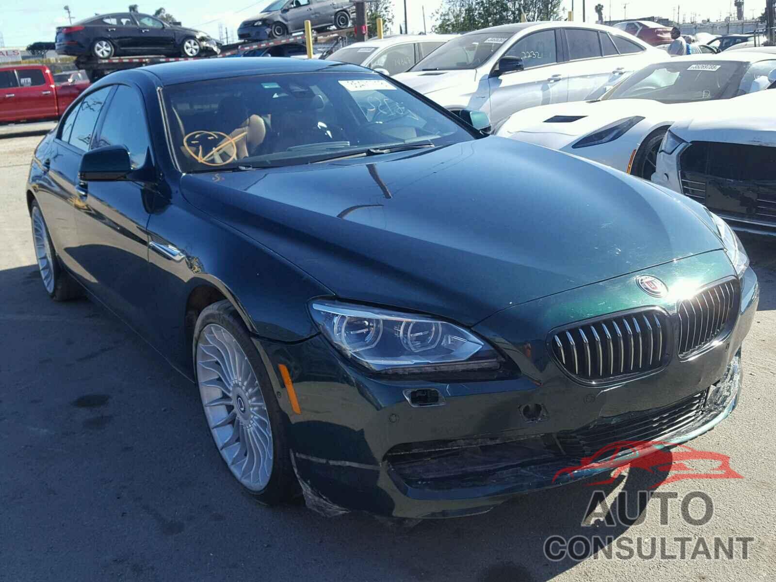 BMW 6 SERIES 2015 - WBA6B4C54FD986151