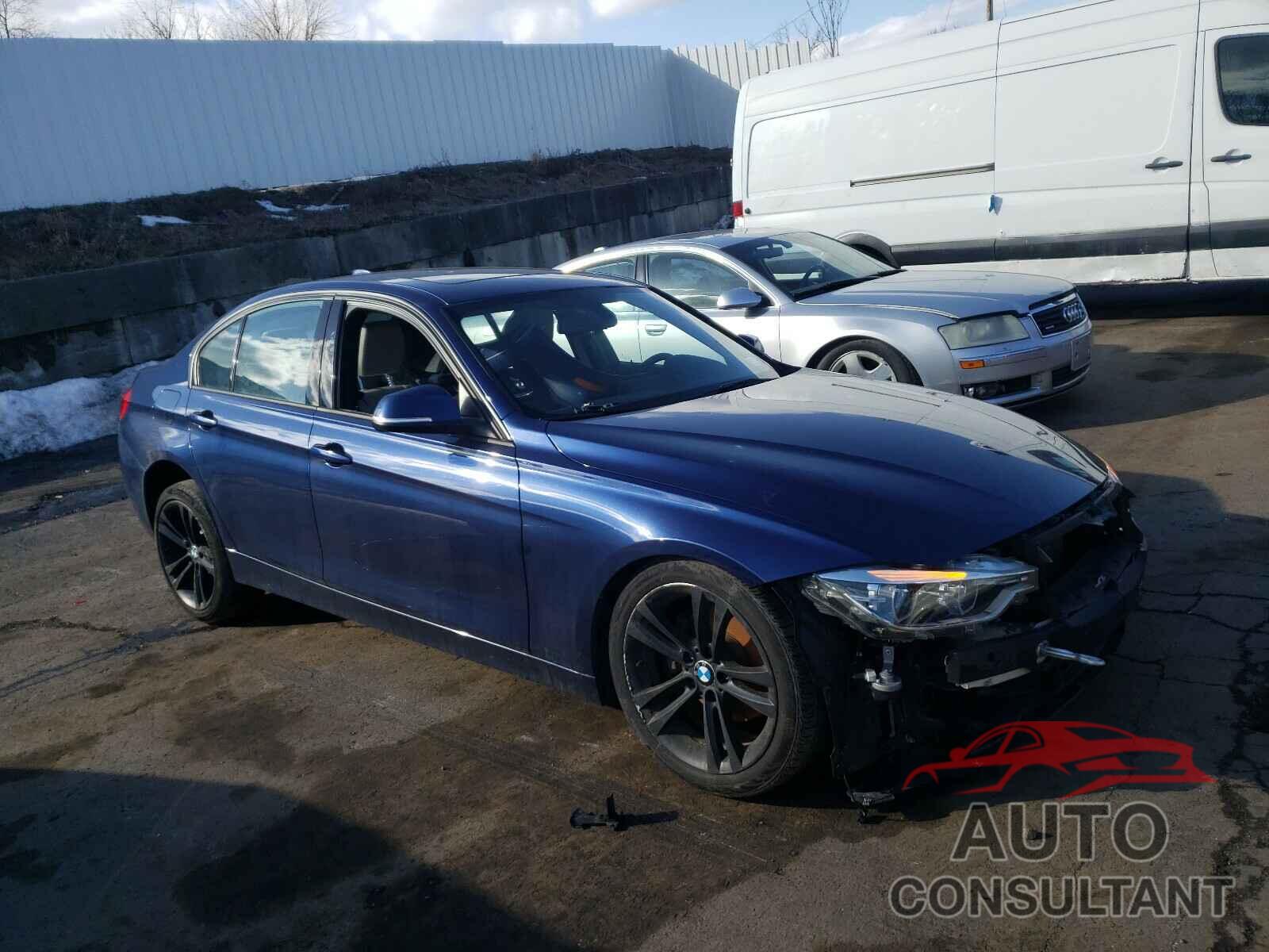 BMW 3 SERIES 2016 - WBA8E3G54GNT78727