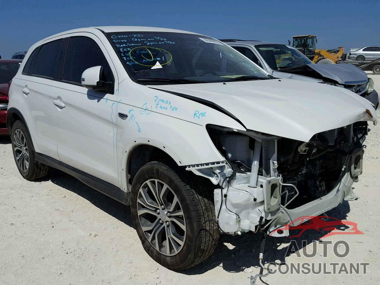 MITSUBISHI OUTLANDER 2017 - JA4AP3AU8HZ069538